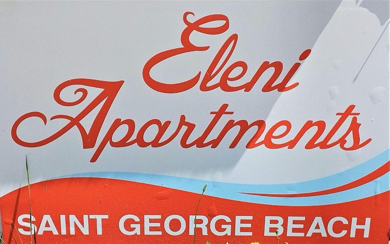 Eleni Apartments Sant George Beach Агиос Георгиос Екстериор снимка